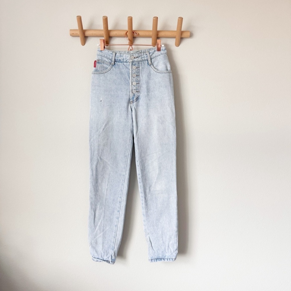 Vintage Bongo High Waisted Tapered Jeans
